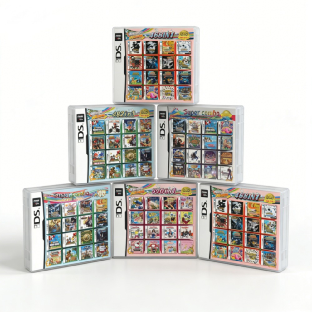 Retro Gaming Handheld - •Pokem0n Themed Multi-Game Cartridge For DS/3DS/NDSL/2DS-Preloaded