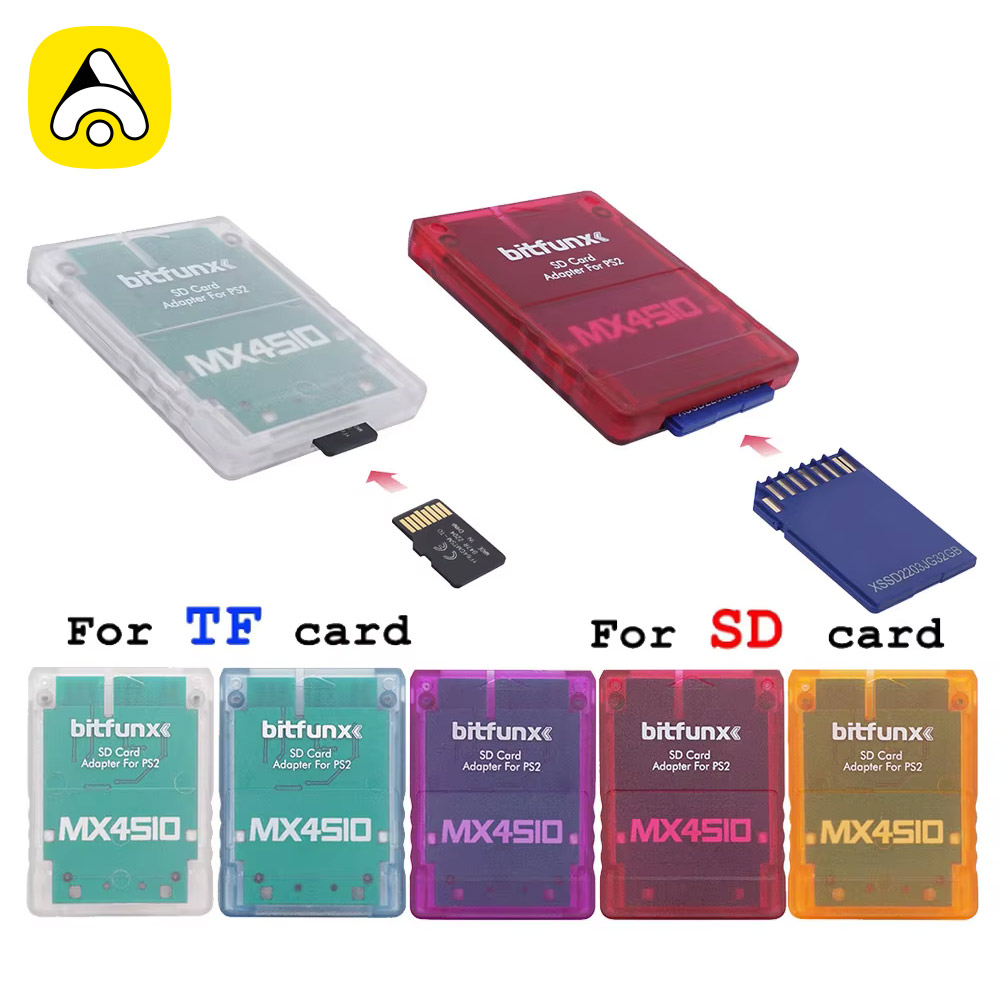 Retro Gaming Upscaler - BitFunx MX4SIO SIO2SD Adapter TF/SD Card