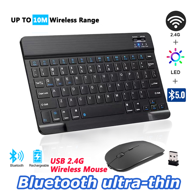 Retro Gaming Mac - Keyboard Wireless Bluetooth 2.4G Russian/English Keycaps