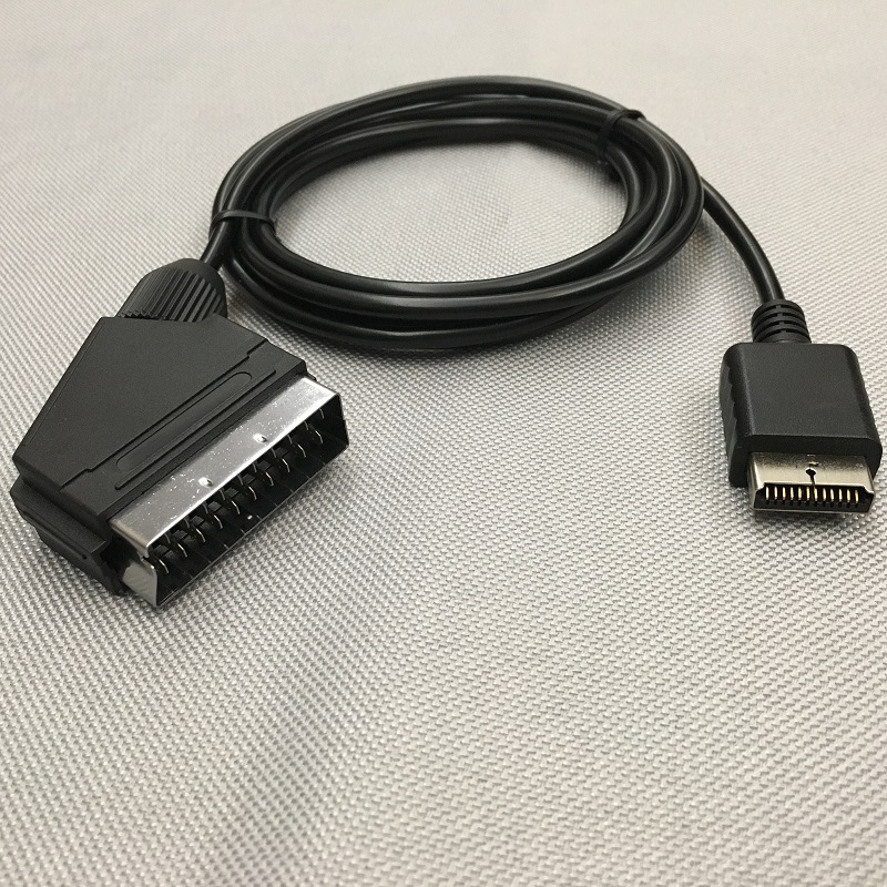 Retro Gaming Cables - 1.8M 6FT RGB SCART Console AV