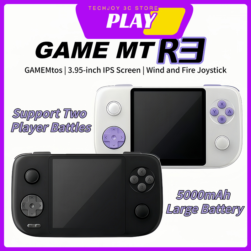 Retro Gaming Handheld 2026 - 2026 NEW Game MT R3 3.95-inch