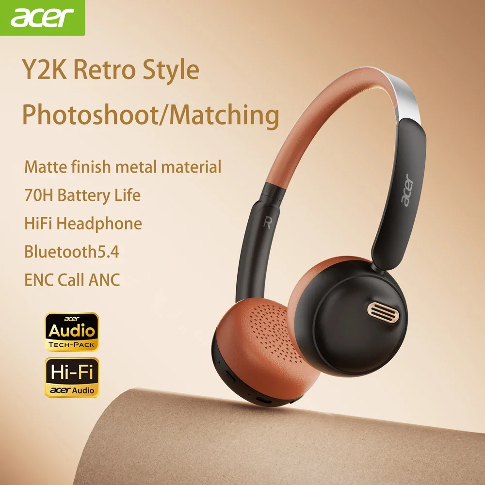 Retro Gaming Usb - Acer OHW111 Bluetooth Headphones INS Retro