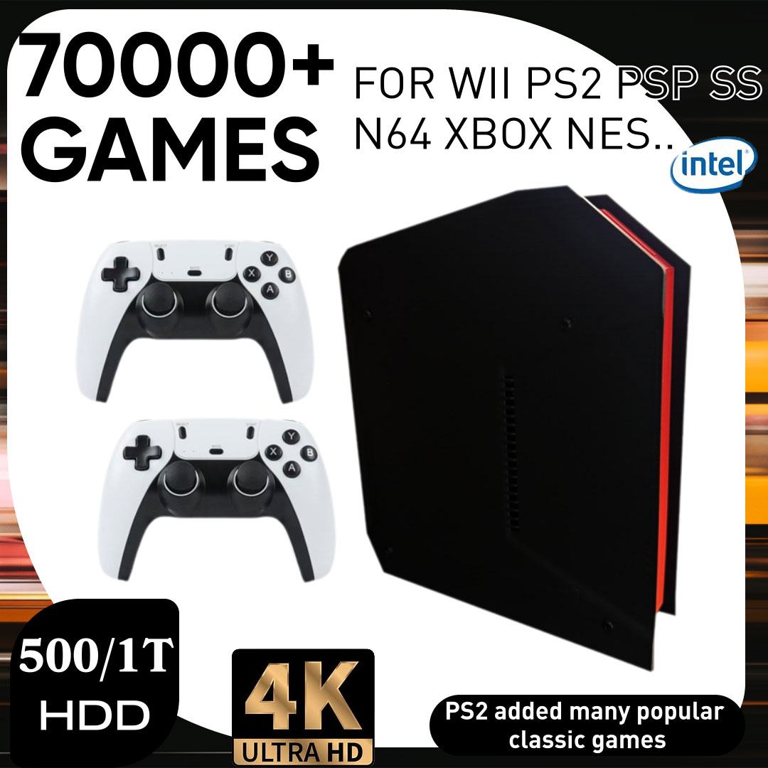 Retro Gaming Gif - X4 Retro Video Game Console With