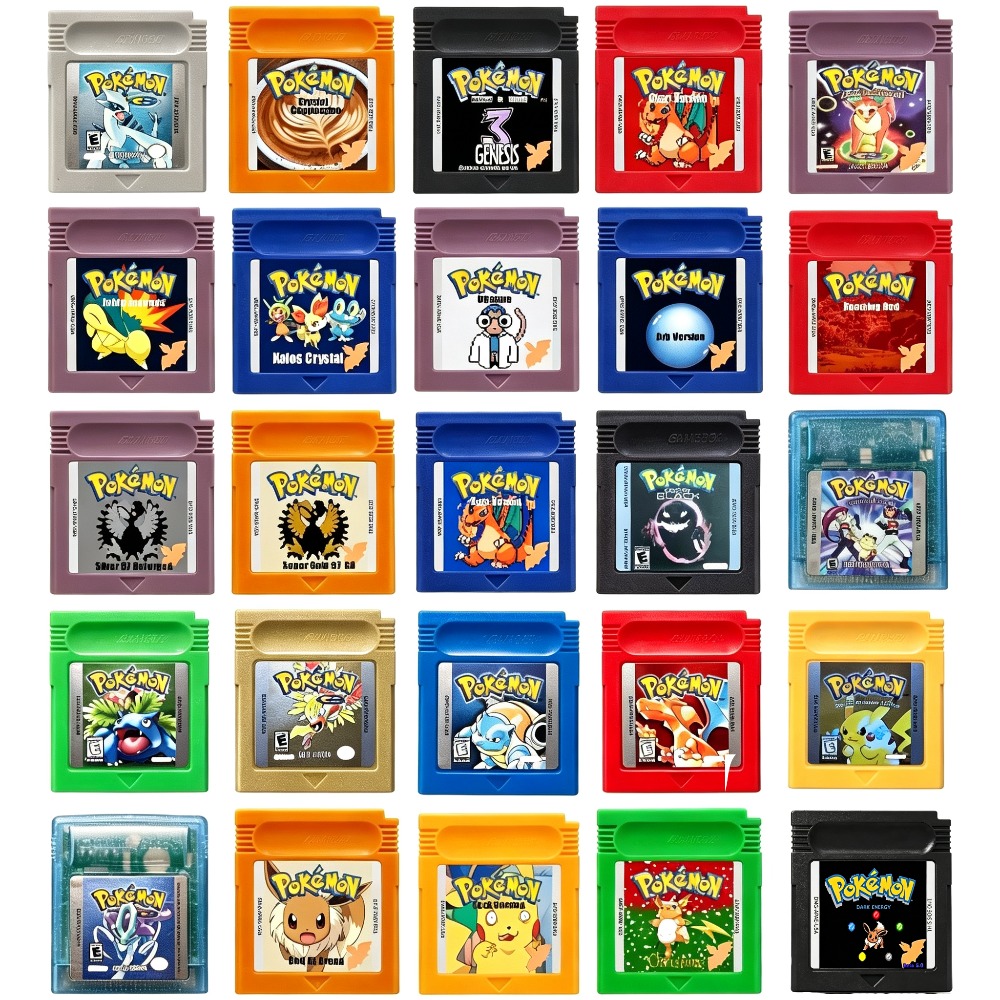 Retro Gaming Gif - Pokémon Made Game Cartridge for Color
