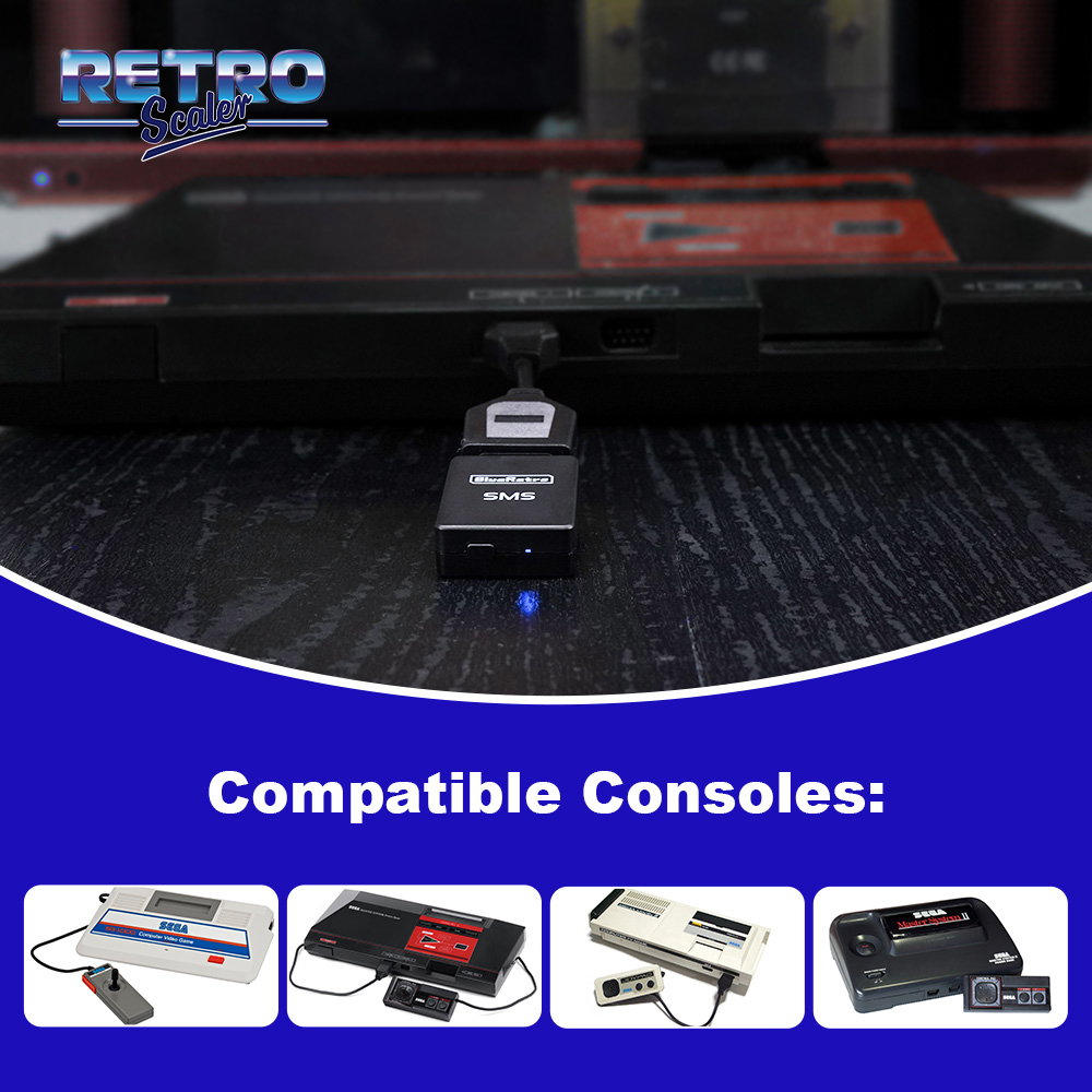 Retro Gaming Upscaler - RetroScaler BlueRetro Wireless Game Controller Adapter