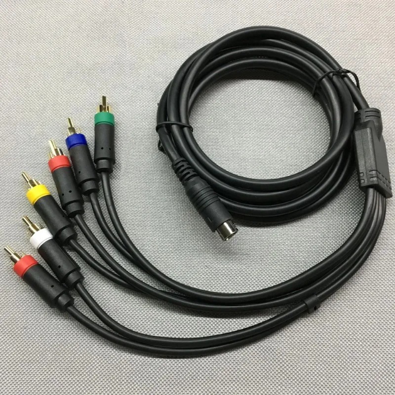 Retro Gaming Cables - For SEGA Saturn RGB/RGBS RCA Composite
