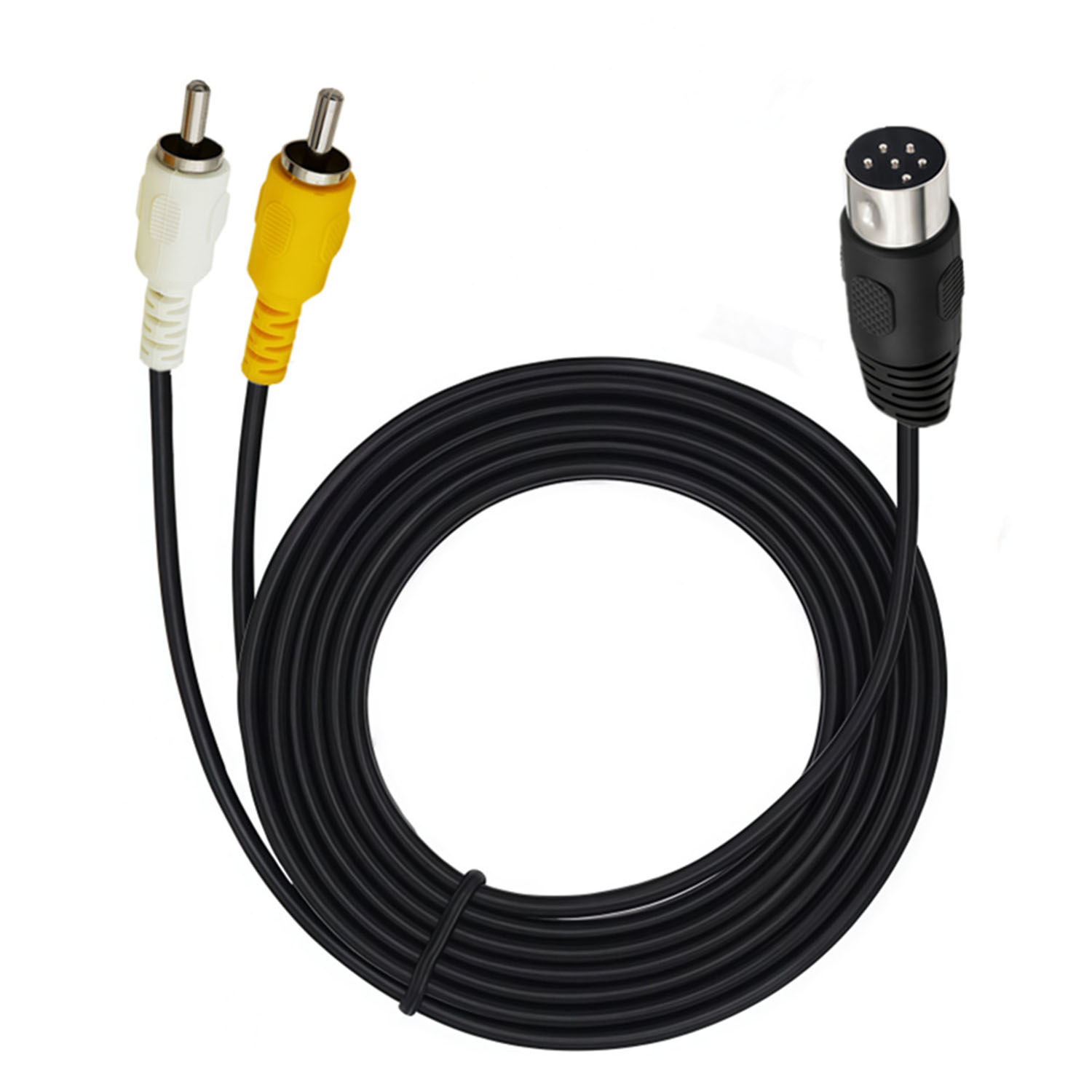 Retro Gaming Cables - Composite AV Signal Cable DIN 6