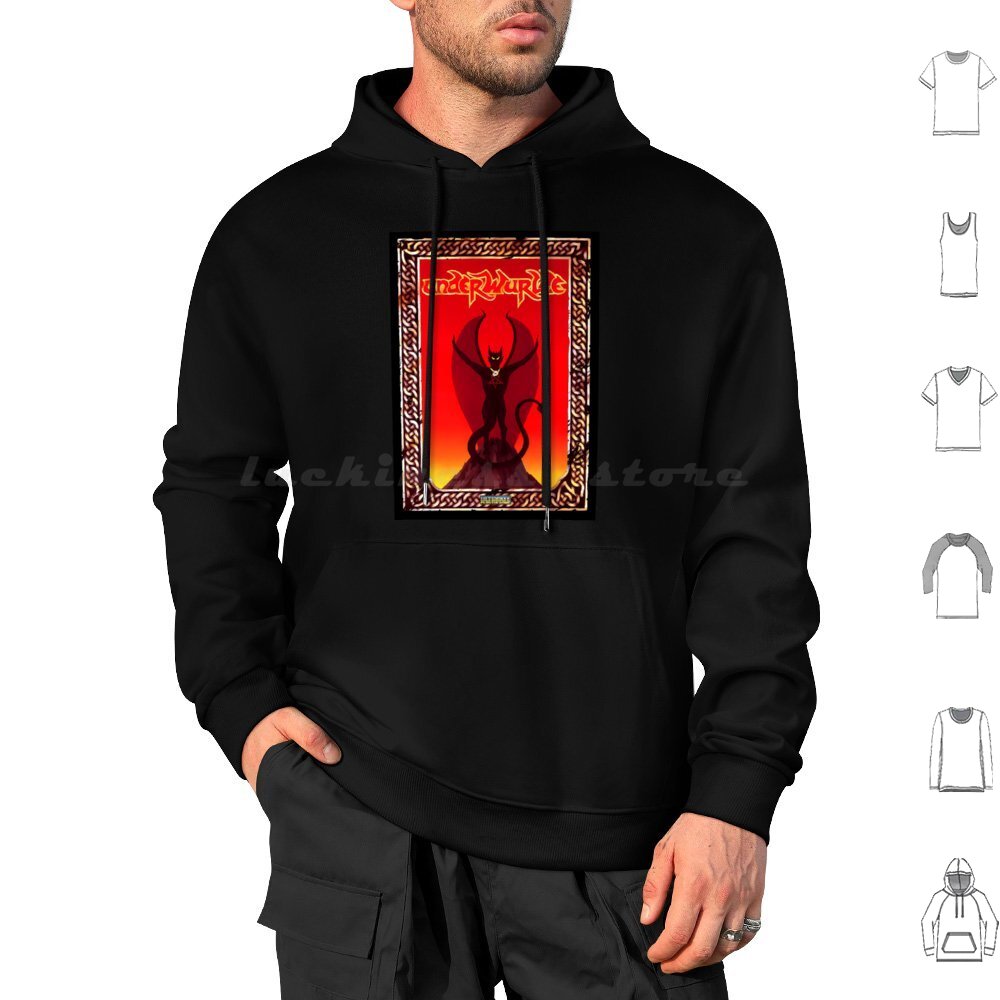 Underwurlde Hoodie Cotton Long - Retro Gaming Zx Spectrum ulasan dan harga