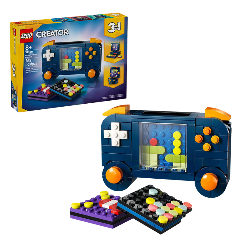 LEGO Creator 3in1 Building Blo - Retro Gaming Gif ulasan dan harga