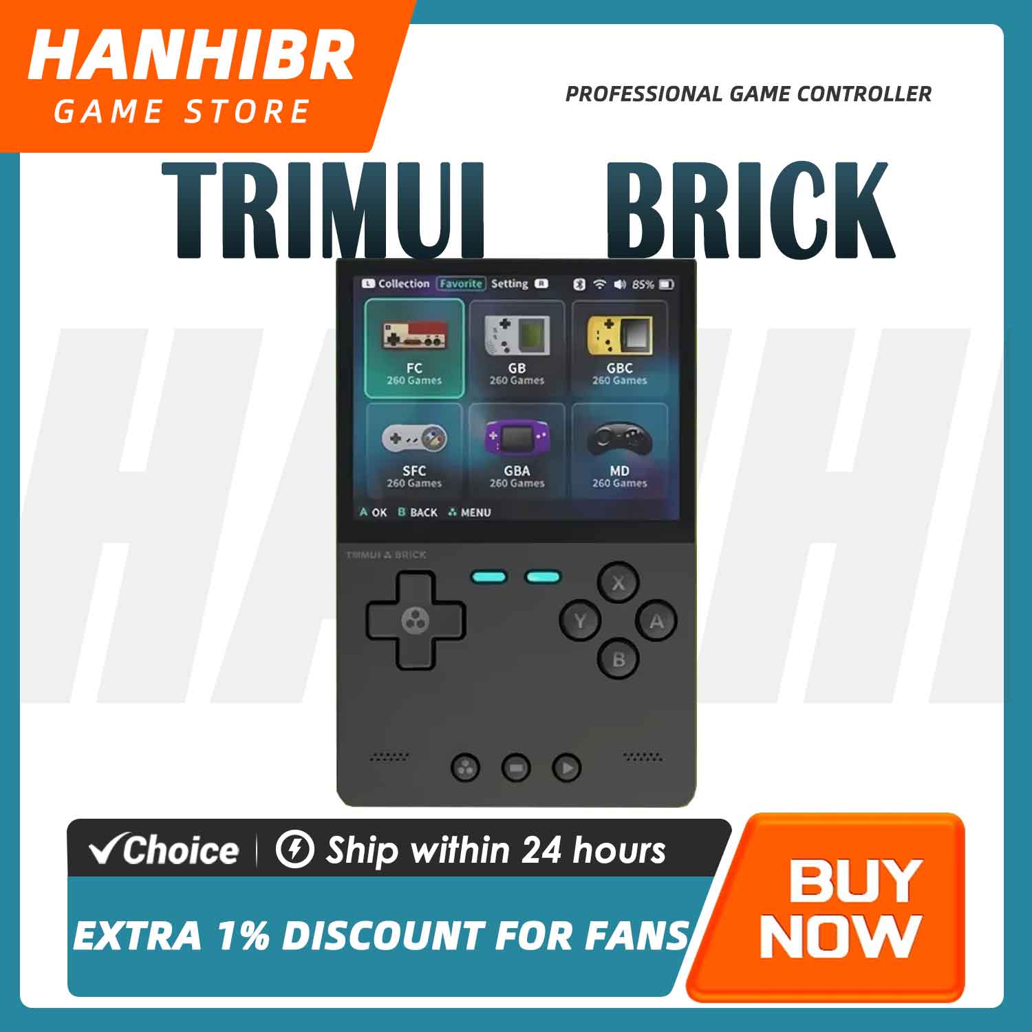 TRIMUI BRICK CNC Metal Retro H - Retro Gaming Usb ulasan dan harga