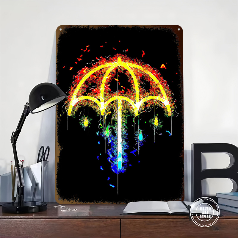 Bmth Music Tinplate Posters Cu - Retro Gaming Desk ulasan dan harga