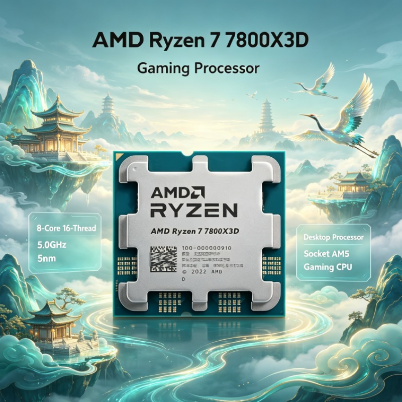 AMD Ryzen 7 R7 7800X3D CPU 96M - Amd Cpu Ryzen 7 ulasan dan harga