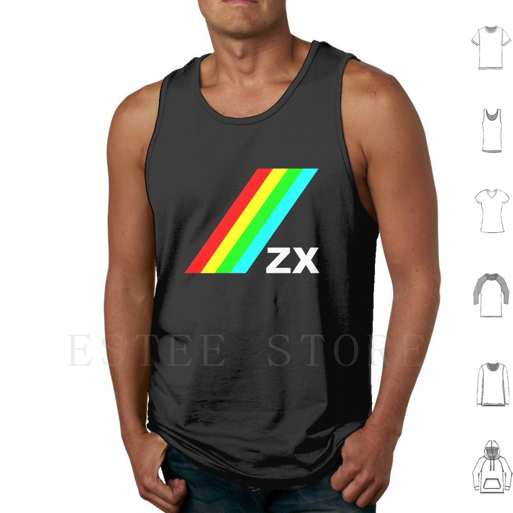 Zx Tank Tops Vest Zx Spectrum  - Retro Gaming Zx Spectrum ulasan dan harga