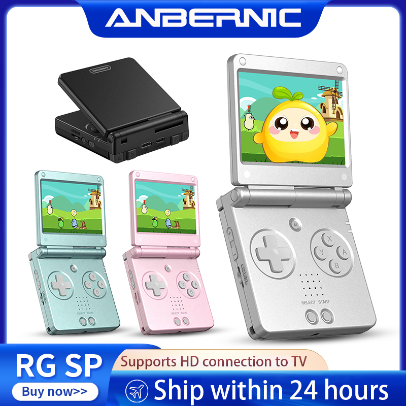 Anbernic RGSP Flip Retro Handh - Retro Gaming Gif ulasan dan harga