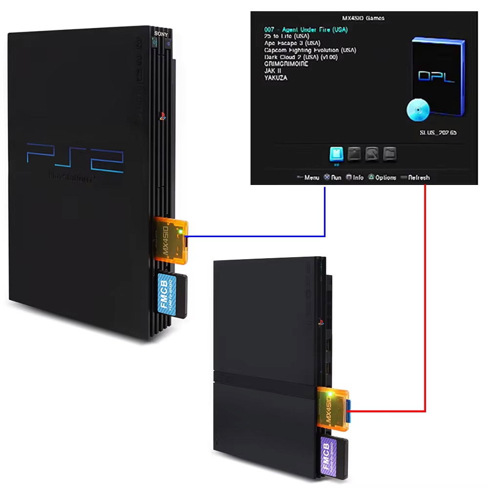 BitFunx MX4SIO SIO2SD Adapter  - Retro Gaming Upscaler ulasan dan harga