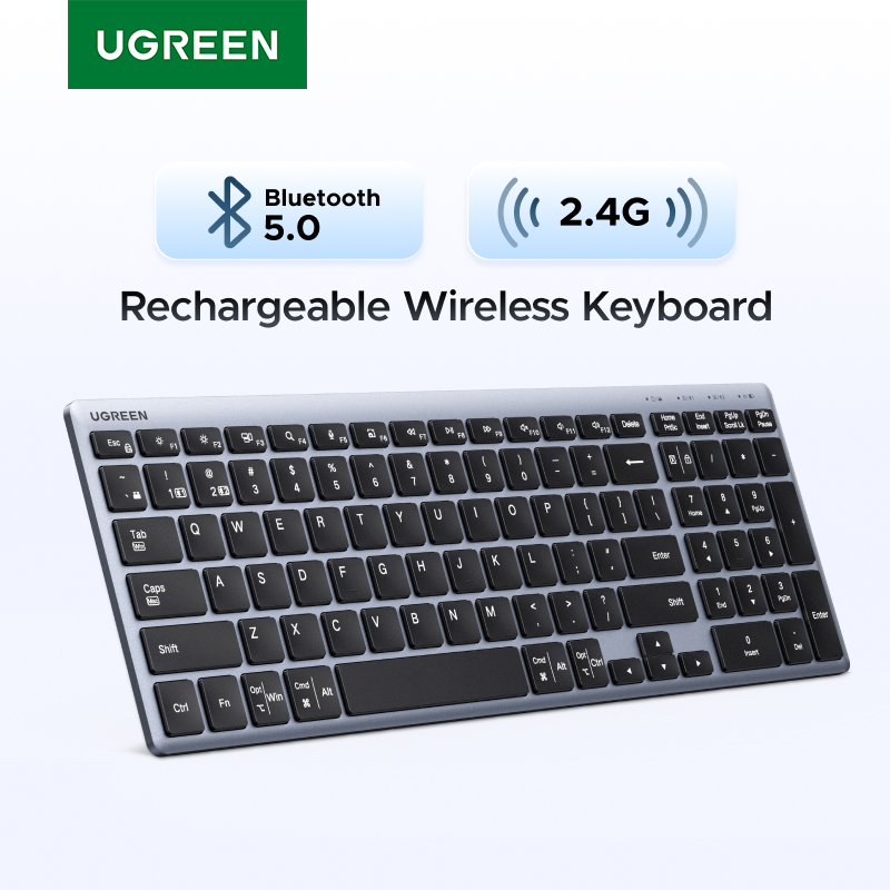 UGREEN Keyboard Wireless Bluet - Retro Gaming Mac ulasan dan harga