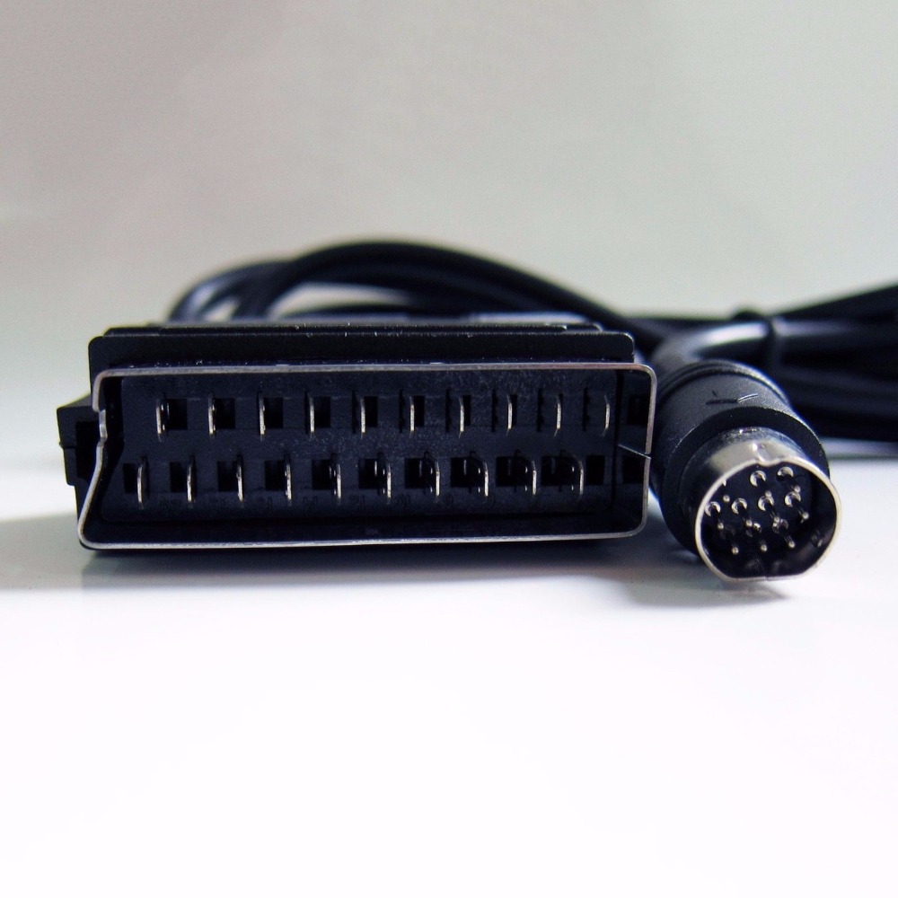 Real RGB Scart Cable TV Lead f - Retro Gaming Cables ulasan dan harga