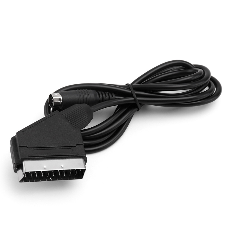 Real RGB Scart Cable TV Lead f - Retro Gaming Cables ulasan dan harga