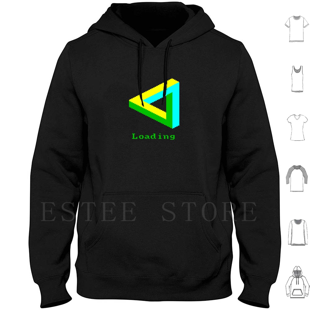 Impossible Hoodies Long Sleeve - Retro Gaming Zx Spectrum ulasan dan harga