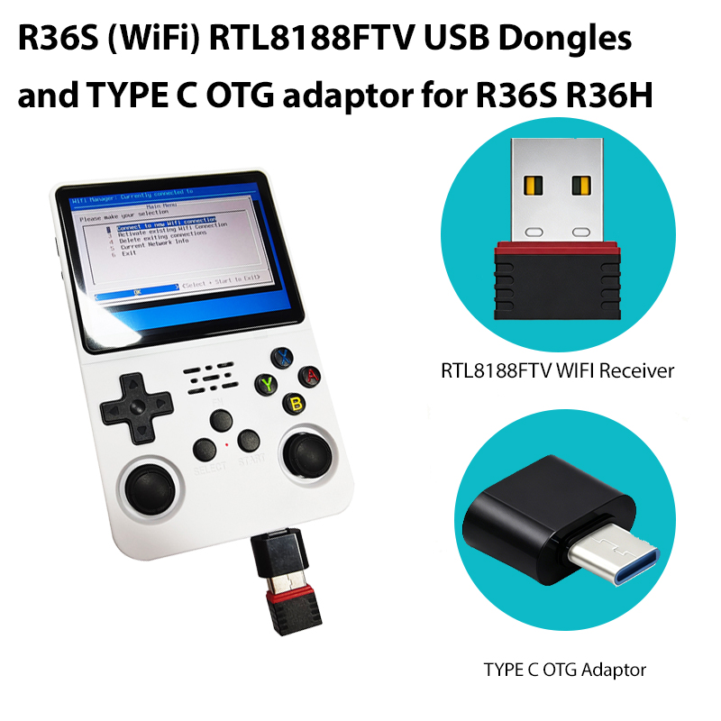 2026 R36S (WiFi) RTL8188FTV US - Retro Gaming Handheld 2026 ulasan dan harga
