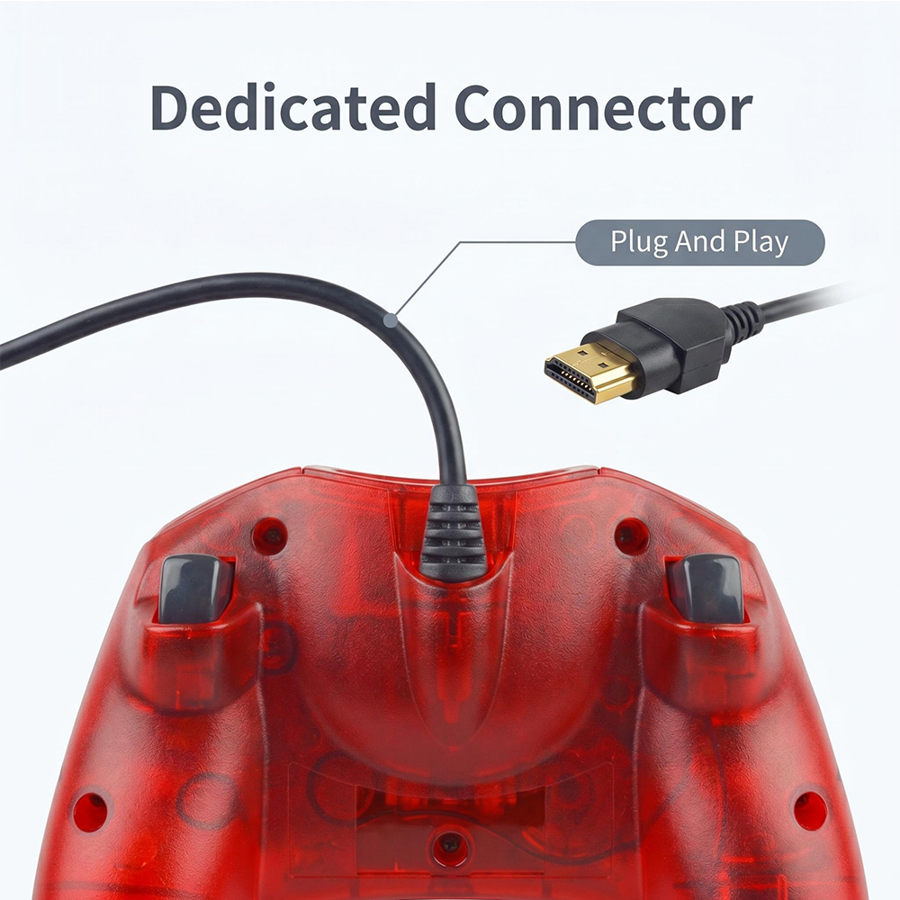 Wired Game Controller - Retro  - Retro Gaming Xbox ulasan dan harga
