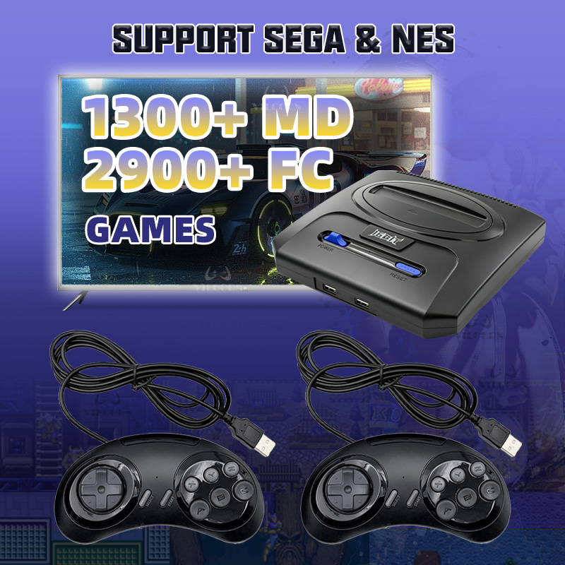 16Bit Retro Game Console 4K HD - Retro Gaming Cables ulasan dan harga