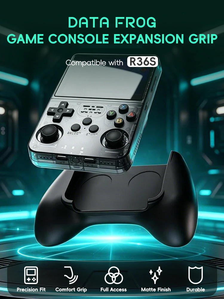 Data Frog R36S Game Grip Ergon - Retro Gaming Download ulasan dan harga