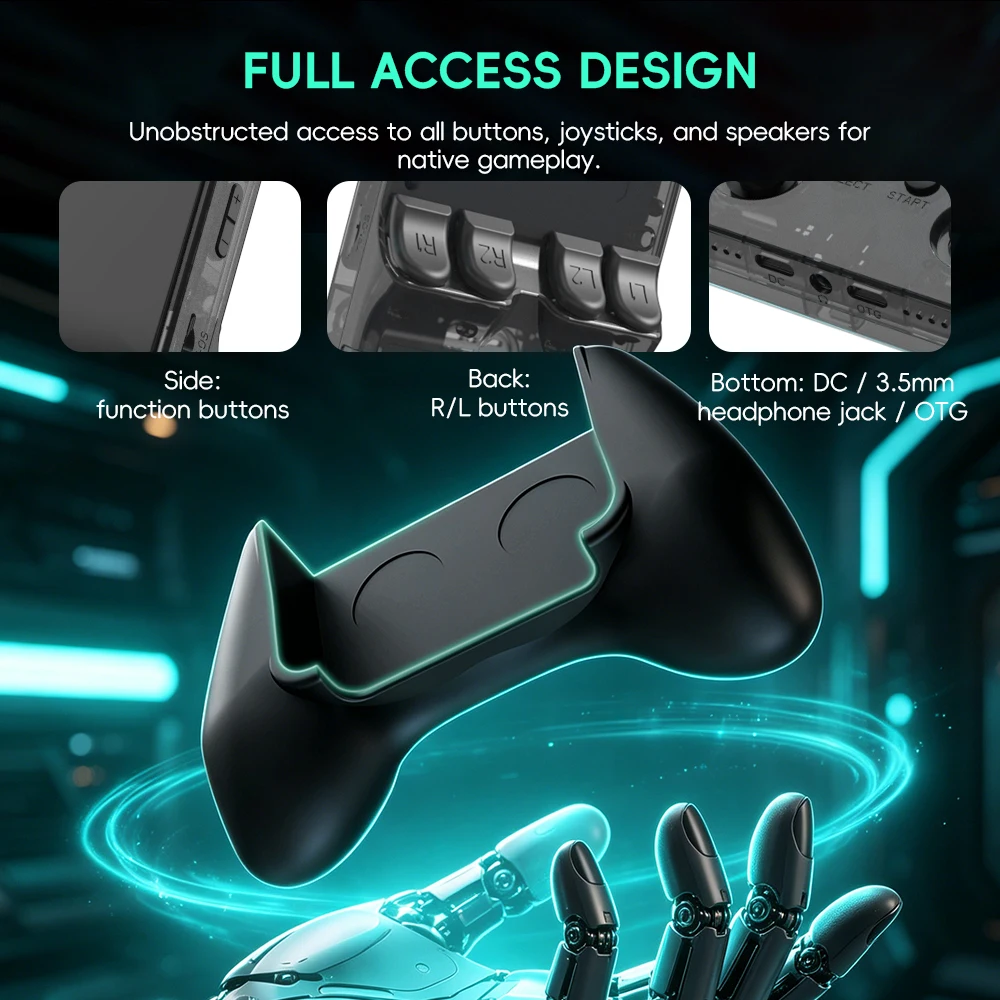 Data Frog R36S Game Grip Ergon - Retro Gaming Download ulasan dan harga