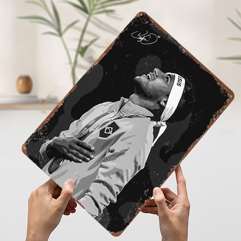 Neymar Jr. Portrait Poster Cus - Retro Gaming Desk ulasan dan harga