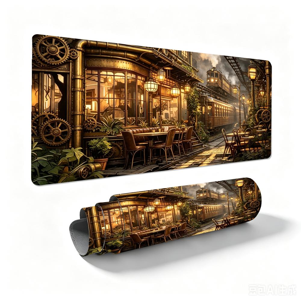 Retro Industrial Train Station - Retro Gaming Desk ulasan dan harga