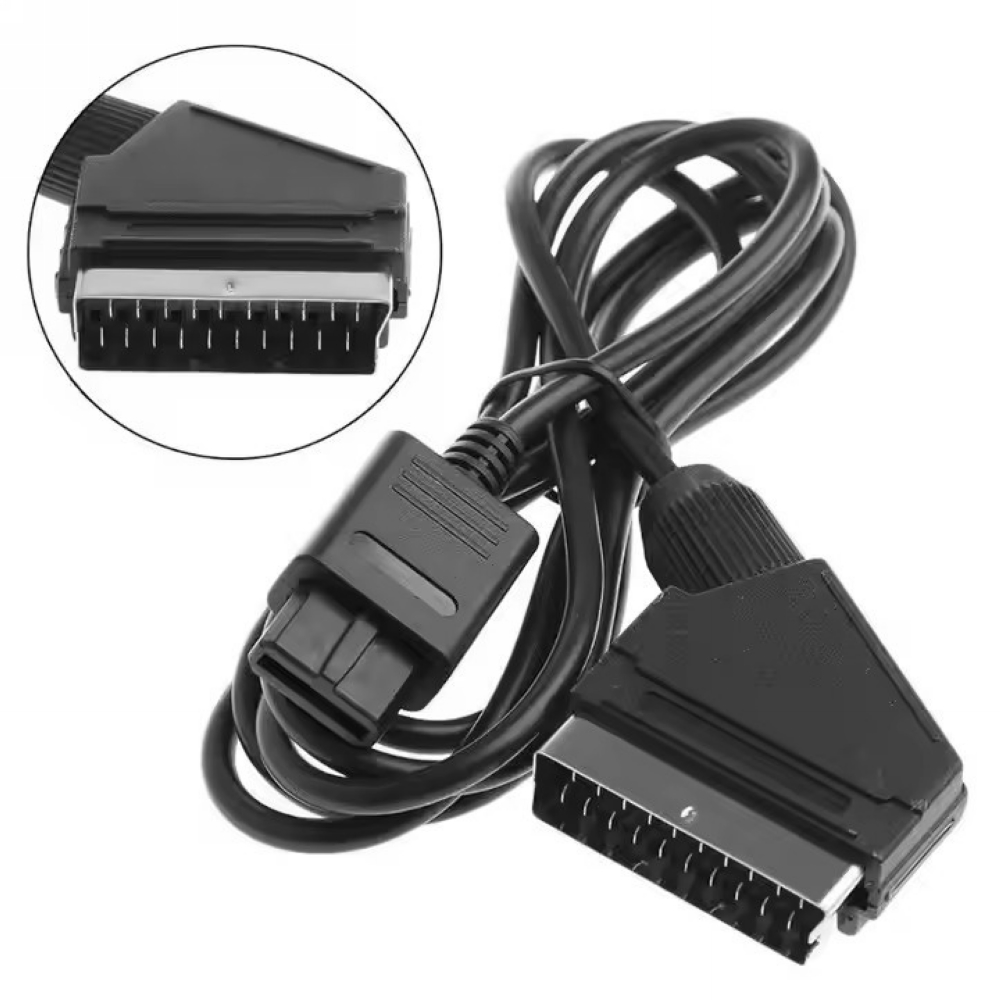 for N64 NGC SFC RGB AV Scart C - Retro Gaming Cables ulasan dan harga