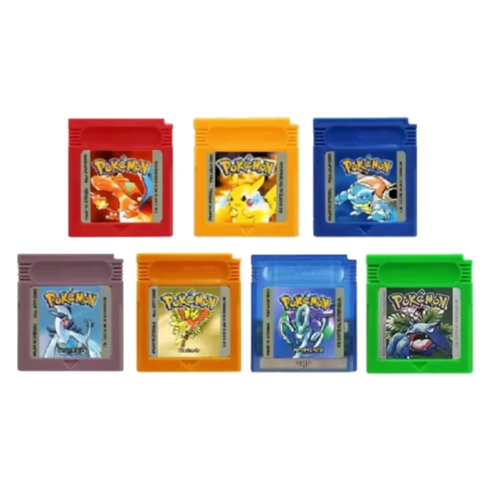 GBC 16 bit Pok é mon game cart - Retro Gaming Gif ulasan dan harga