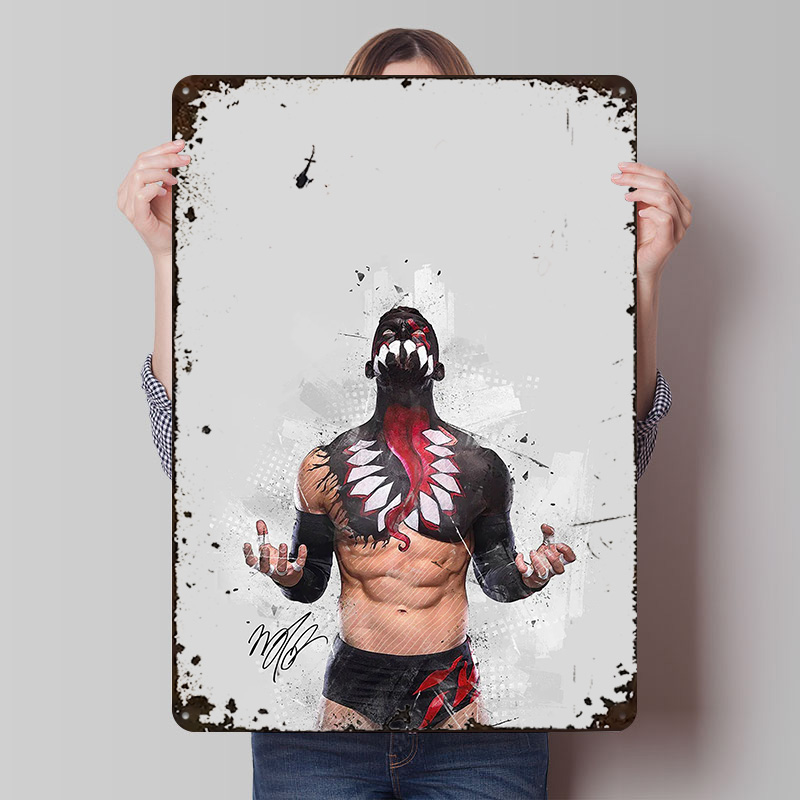 Finn Balor Poster Customized W - Retro Gaming Desk ulasan dan harga