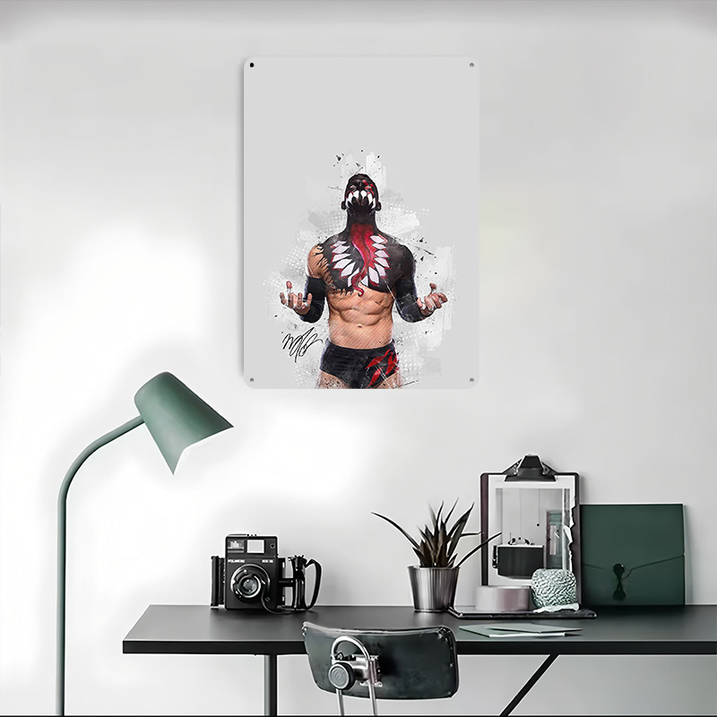 Finn Balor Poster Customized W - Retro Gaming Desk ulasan dan harga