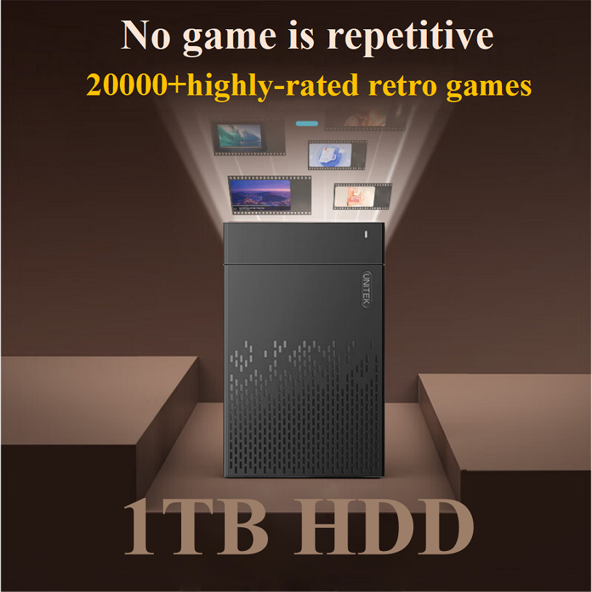 1TB Retro Gaming HDD 20000+ Re - Retro Gaming Gif ulasan dan harga