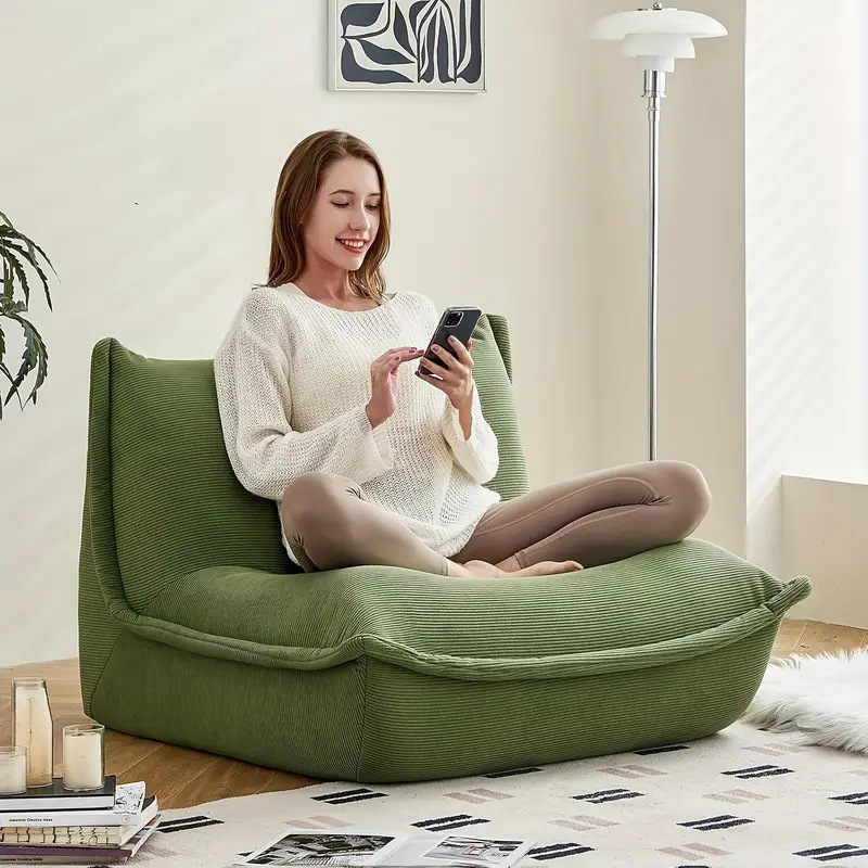 Compressed Lazy Sofa Single Re - Retro Gaming Lounge ulasan dan harga