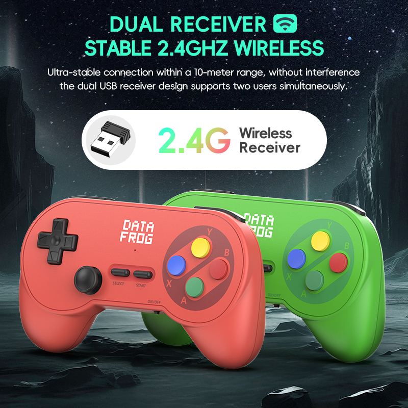 Data Frog PC07 Retro Wireless  - Retro Gaming Download ulasan dan harga