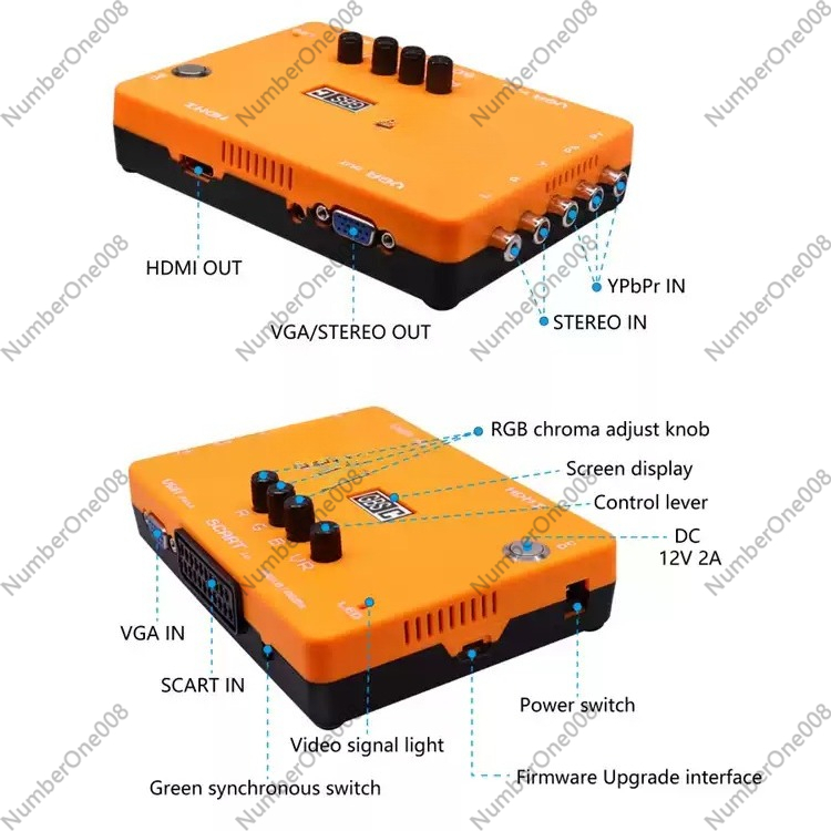 Low Resolution Game RGBS Compo - Retro Gaming Upscaler ulasan dan harga