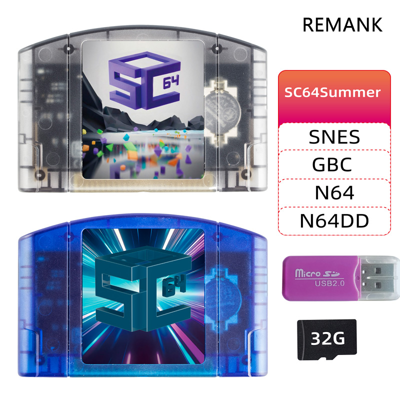 REMANK 5000-in1 SC64Summer SC6 - Retro Gaming Unit ulasan dan harga