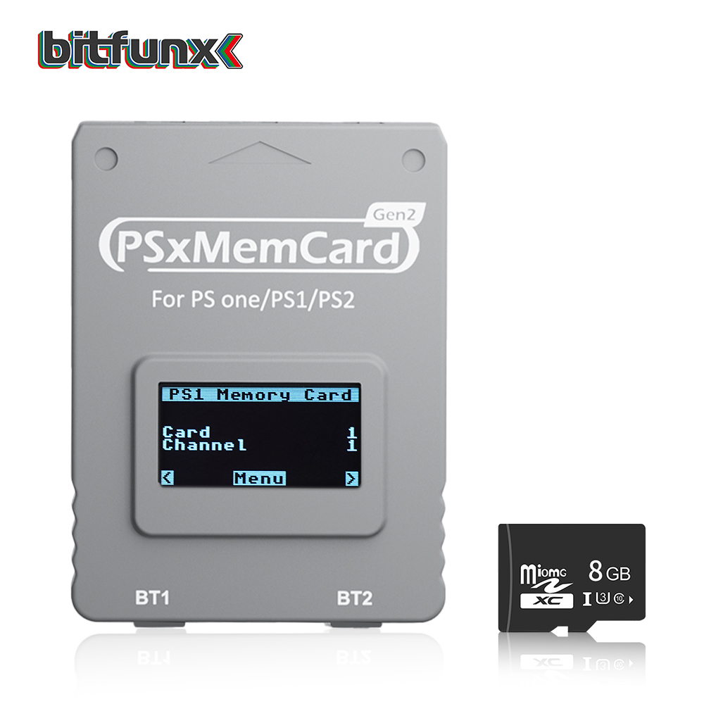 Bitfunx PSxMemCard Gen2 Store  - Retro Gaming Upscaler ulasan dan harga