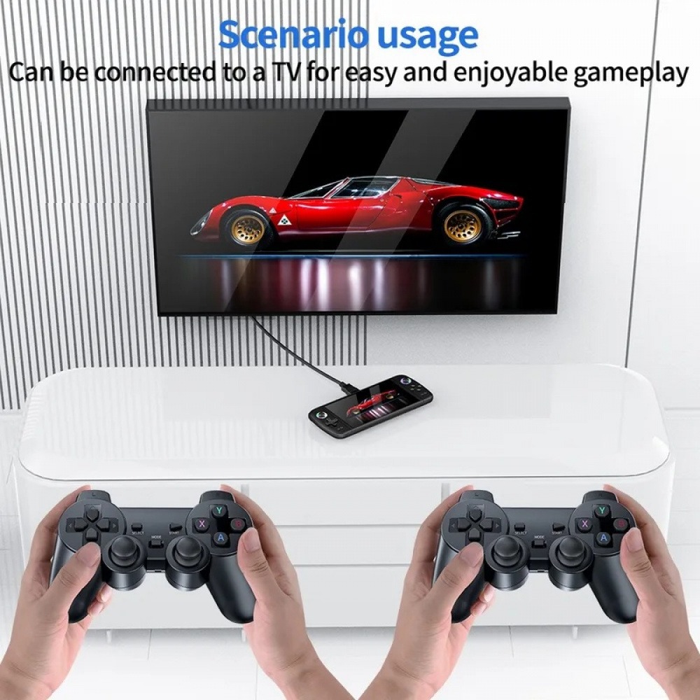 M27 7 Inch IPS Screen Handheld - Retro Gaming Room ulasan dan harga