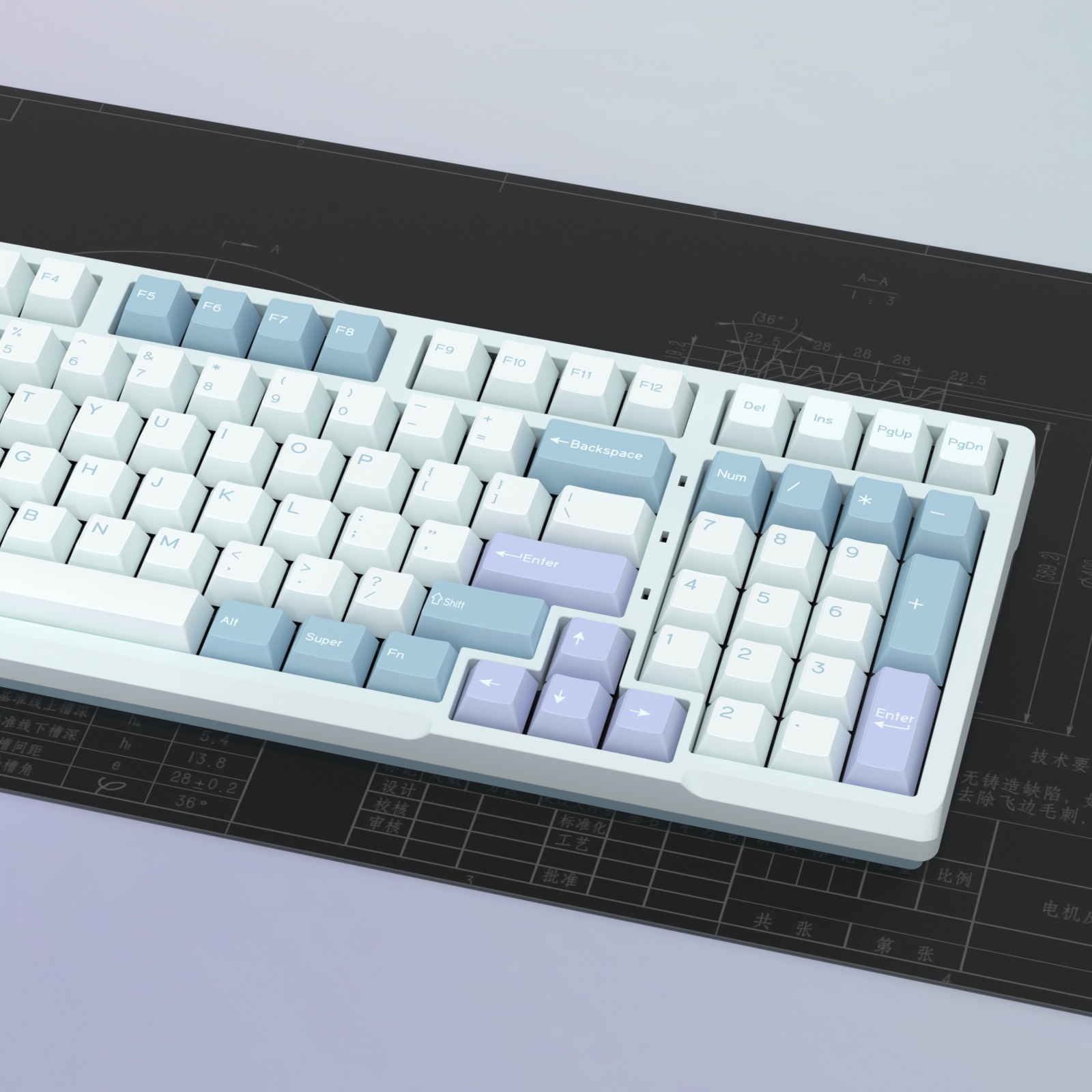 KBDiy GMK Illusion Keycap Cher - Retro Gaming Usb ulasan dan harga
