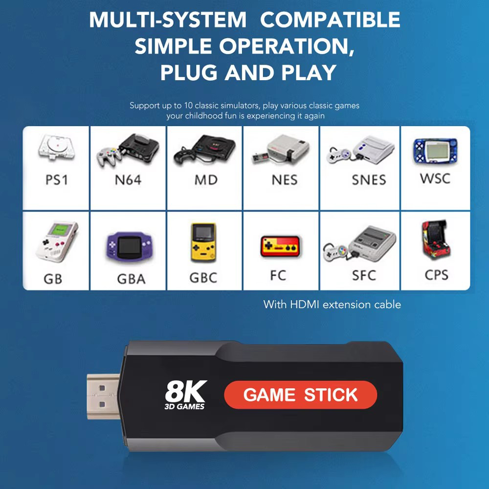 X2 Game Stick HD 4K 8K 3D Cons - Retro Gaming Xbox ulasan dan harga