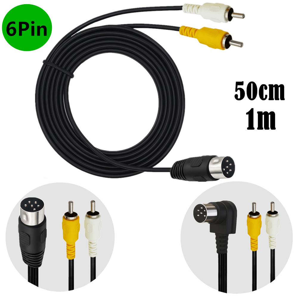Composite AV Signal Cable DIN  - Retro Gaming Cables ulasan dan harga