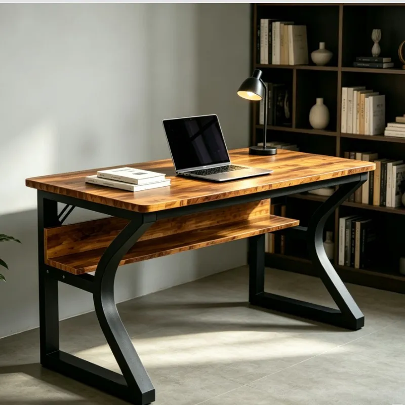 Retro Wrought Iron Computer De - Retro Gaming Desk ulasan dan harga