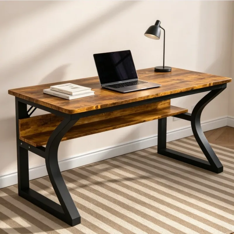 Retro Wrought Iron Computer De - Retro Gaming Desk ulasan dan harga